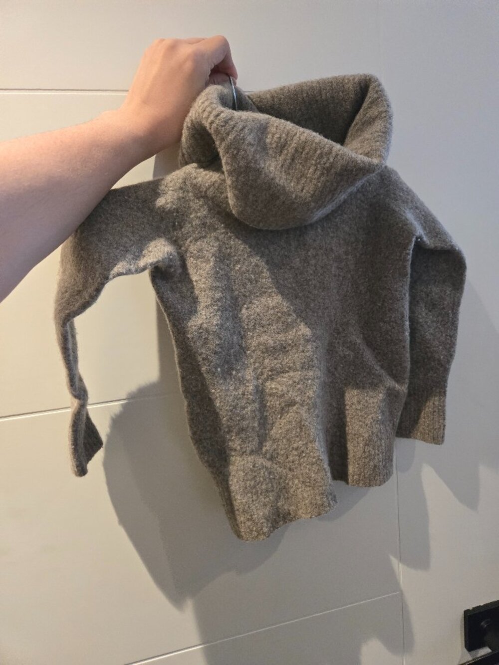 Wilfred Free Arlo Turtleneck Knit Sweater | Size XS | Heather Grey